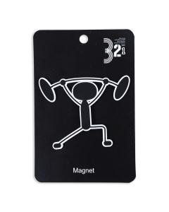 PA "Weightlifting" Magnet 3-2-1 QOSM