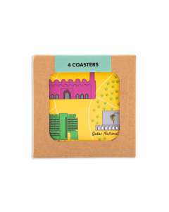 Doha Map Coasters - Set of 4
