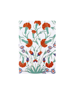 Museum of Islamic Art "Orange Iznik Carnation" Notebook