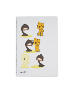 Urs Fischer's Untitled (Lamp/Bear) Glow Notebook