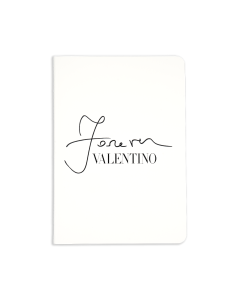 Forever Valentino Exhibition - Softcover Notebook (Beige)
