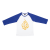 Al Jazeera Media Network White with Blue Full Sleeve Kids T-shirt
