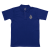 Al Jazeera Media Network Blue Polo Slim Fit T-shirt - Adult