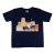 Nasser in Al Zubara Fort Blue Kids T-shirt by Noor Al Dirhem