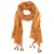 Saffron Silk Scarf by Shehnaz Ismail