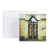 Mal Lawal 3 Greeting card - Black and Flower Pattern Door 