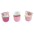 Coffee Cups - Sadu design (White/Magenta/Lilac)