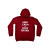 Maroon Hoodie - Keep Calm and Love Qatar w/o pocket  Adult