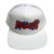 VIRGIL ABLOH Red Graffiti Hat White