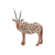 Mosaic Oryx Qatar Flag - 15cm
