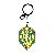 MIA Mughal-Inspired Silicone Keychain